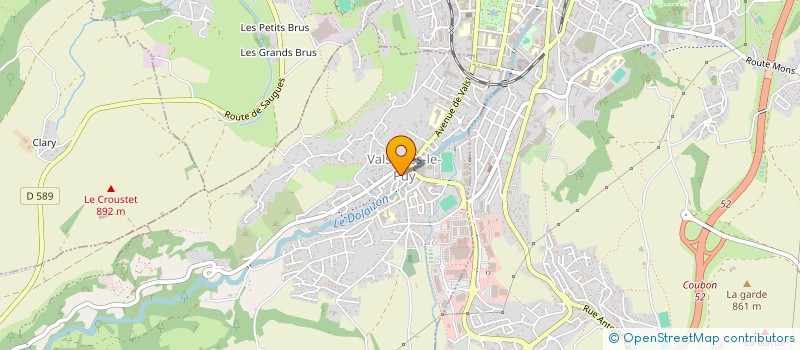 localisation de l'entreprise MADAME THAIS FERNANDES  VALS-PRES-LE-PUY
