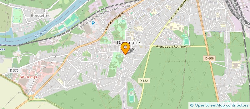 localisation de l'entreprise MADAME THAIS FICHET à DAMMARIE-LES-LYS