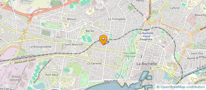 localisation de l'entreprise MADAME THAIS GUENAND  LA ROCHELLE