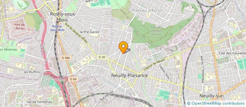 localisation de l'entreprise MADAME THAIS LAKAF  NEUILLY-PLAISANCE