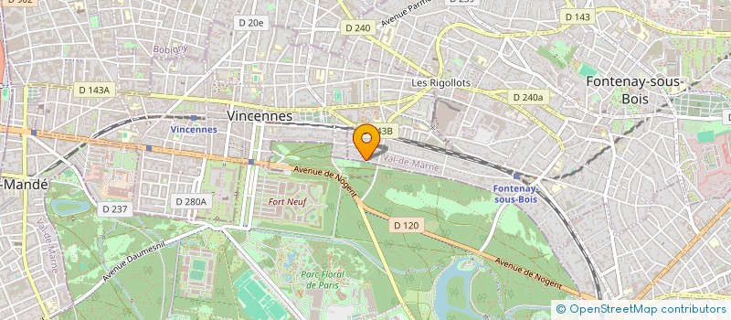 localisation de l'entreprise MADAME THAIS LANGER JACOBUS à FONTENAY-SOUS-BOIS
