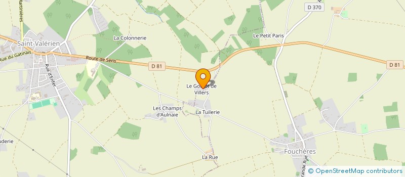 localisation de l'entreprise MADAME THAIS LORET  SAINT-VALERIEN