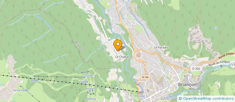 localisation de l'entreprise MADAME THAIS MONNIER  BRIANCON