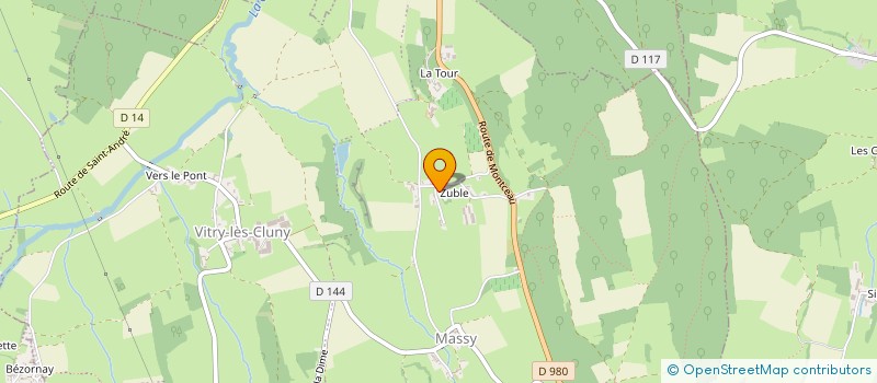 localisation de l'entreprise MADAME THAIS PAQUET  SAINT-VINCENT-DES-PRES