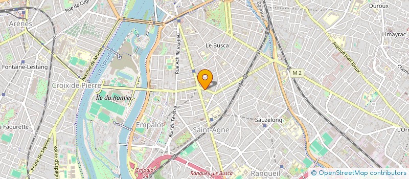 localisation de l'entreprise MADAME THAIS PILARD  TOULOUSE