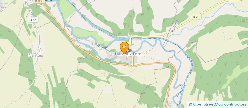 localisation de l'entreprise MADAME THAIS PRONNIER à FOUCHERES-AUX-BOIS