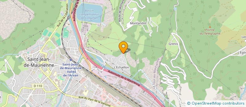 localisation de l'entreprise MADAME THAIS TINKA  LA TOUR-EN-MAURIENNE