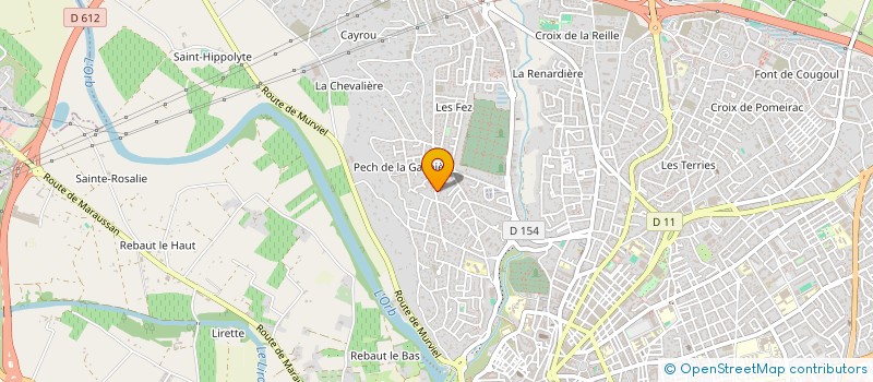 localisation de l'entreprise MADAME THAISA COMIN à BEZIERS