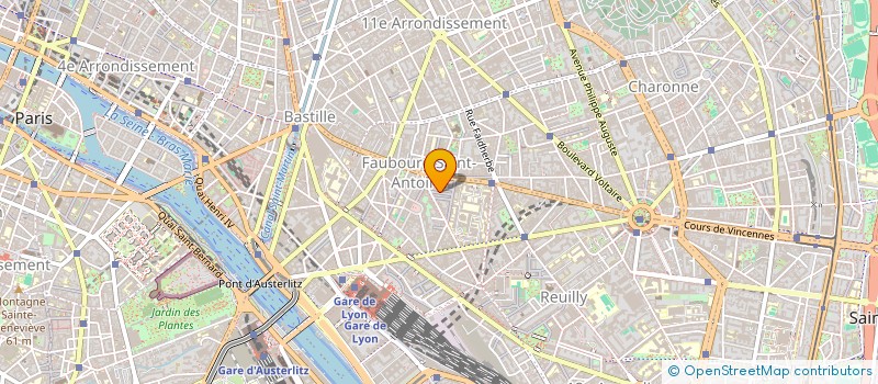 localisation de l'entreprise MADAME THALIA BOUZID  PARIS