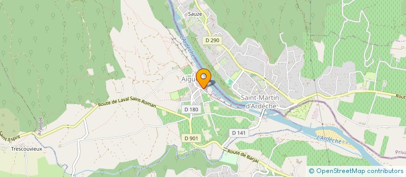 localisation de l'entreprise MADAME THALIE BUSCEMA  SAINT-PAULET-DE-CAISSON