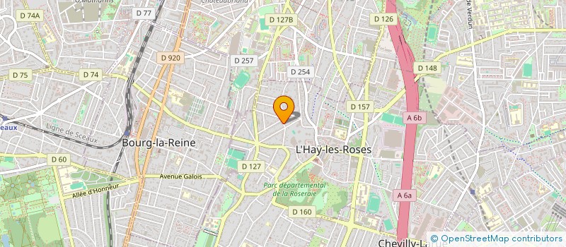 localisation de l'entreprise MADAME THALIE GRELLAT  L'HAY-LES-ROSES