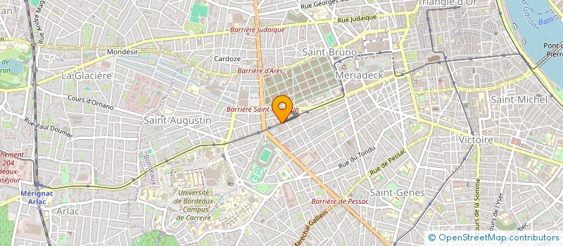 localisation de l'entreprise MADAME THALITA SALOME AISSI  BORDEAUX