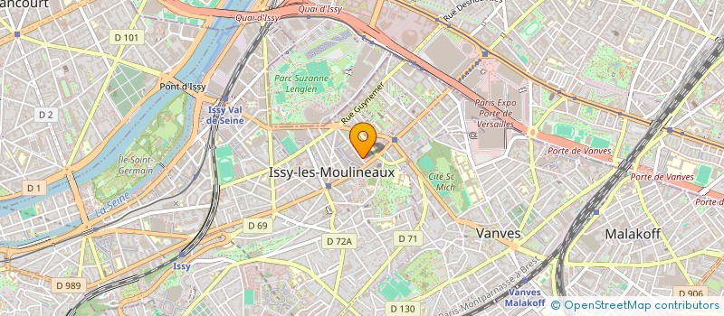 localisation de l'entreprise MADAME THALIYA BARAY à ISSY-LES-MOULINEAUX
