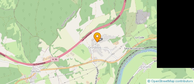 localisation de l'entreprise MADAME THALYA REMY  GROSBOIS