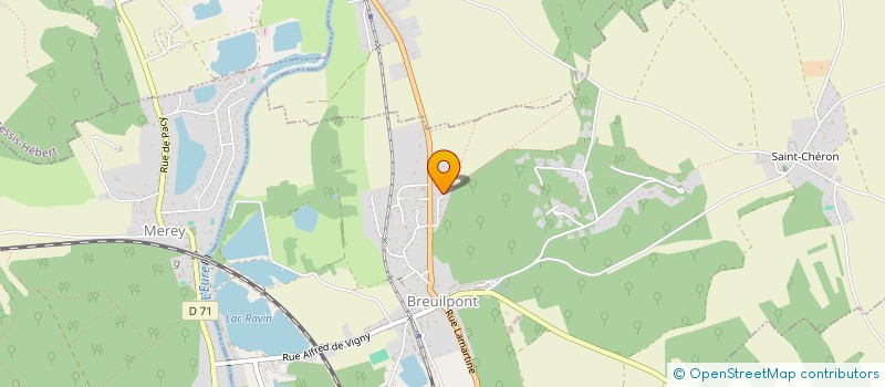 localisation de l'entreprise MADAME THAMAR THERMILUS  BREUILPONT