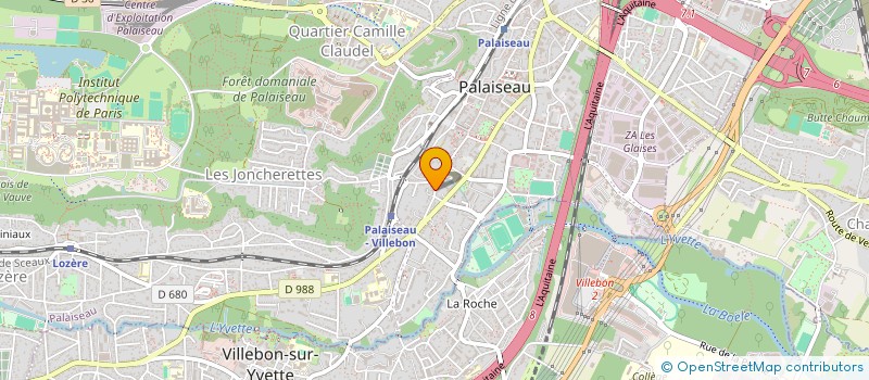 localisation de l'entreprise MADAME THAMAZGHA MESLOUB  PALAISEAU