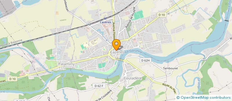 localisation de l'entreprise MADAME THANAIS HAMADI  CAZERES