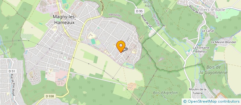localisation de l'entreprise MADAME THANH BUI à MAGNY-LES-HAMEAUX
