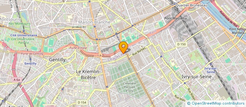 localisation de l'entreprise MADAME THANH HA TRAN  IVRY-SUR-SEINE