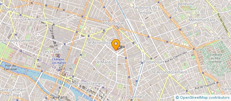 localisation de l'entreprise MADAME THANH-LAN CAM  PARIS