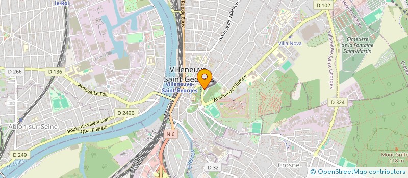 localisation de l'entreprise MADAME THANH NGA NGUYEN  VILLENEUVE-SAINT-GEORGES