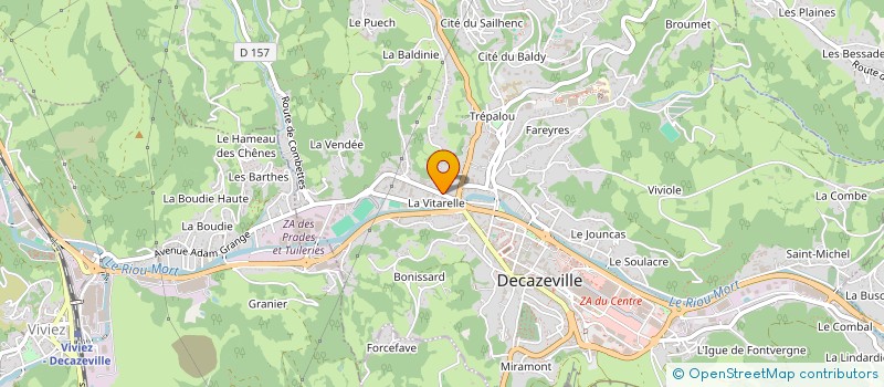 localisation de l'entreprise MADAME THANH NGUYEN  YZEURE