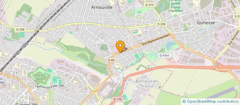 localisation de l'entreprise MADAME THANH NGUYEN  ARNOUVILLE