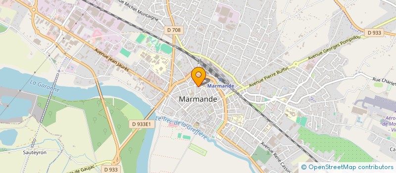 localisation de l'entreprise MADAME THANH THUY WENDY NGUYEN à MARMANDE