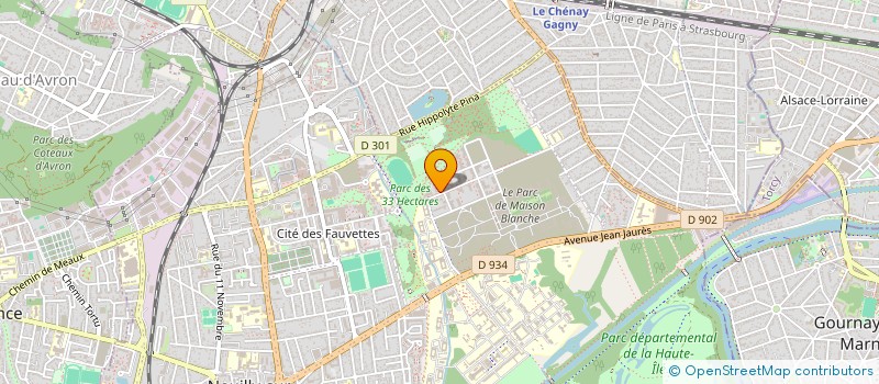 localisation de l'entreprise MADAME THANH TRAN  SCEAUX