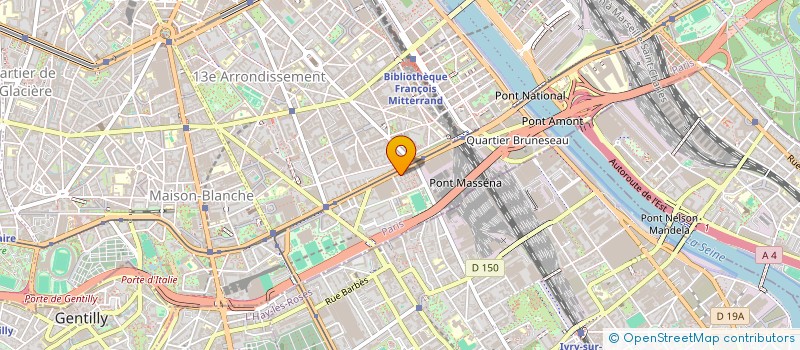 localisation de l'entreprise MADAME THANIA KADEM  PARIS