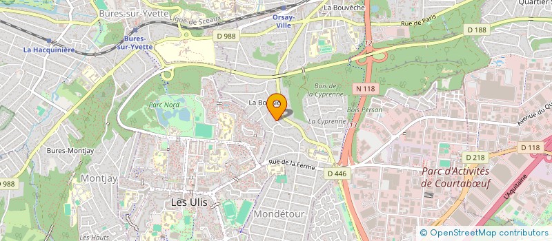 localisation de l'entreprise MADAME THANINA BENFERHAT à ORSAY