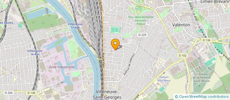 localisation de l'entreprise MADAME THANINA MESSAOUDENE à VILLENEUVE-SAINT-GEORGES