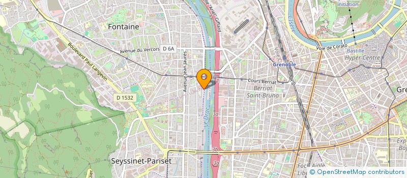 localisation de l'entreprise MADAME THANINA NAIT ALI  SEYSSINET-PARISET