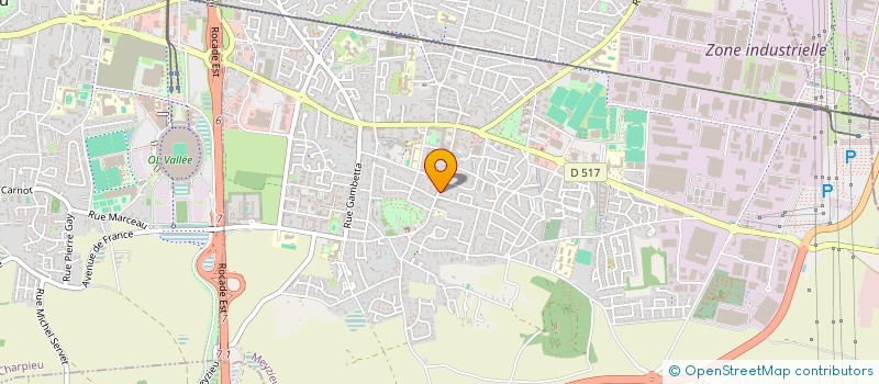 localisation de l'entreprise MADAME THANINA PASTOR  MEYZIEU