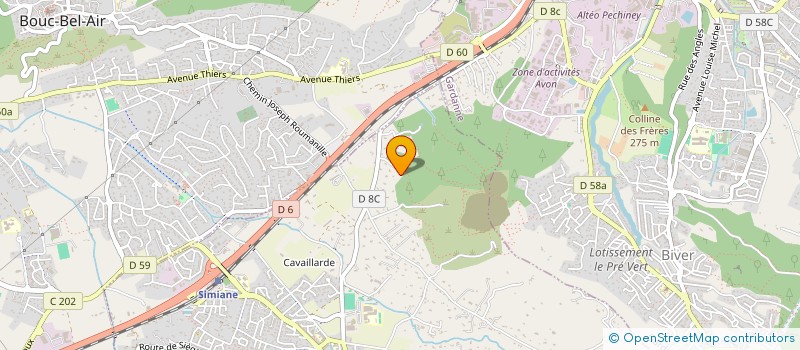 localisation de l'entreprise MADAME THANITKAN PATTARASUPASOMBAT  SIMIANE-COLLONGUE