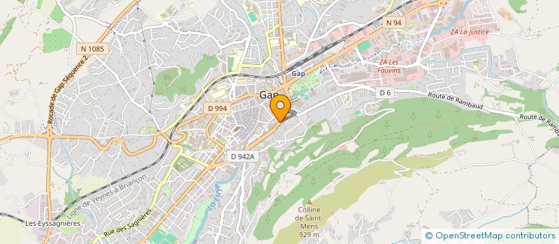 localisation de l'entreprise MADAME THANITNAN SARTPRADIT  GAP