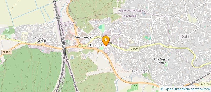 localisation de l'entreprise MADAME THANYALUCK CHAOOM à LES ANGLES