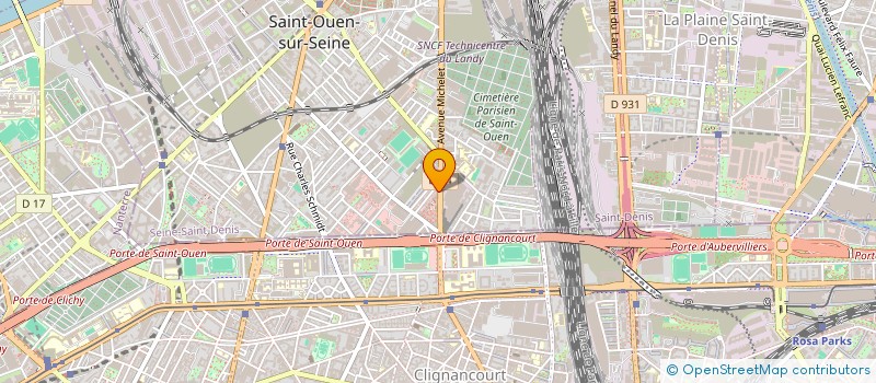 localisation de l'entreprise MADAME THANYAPATCH LIMSUNTRON  SAINT-OUEN-SUR-SEINE