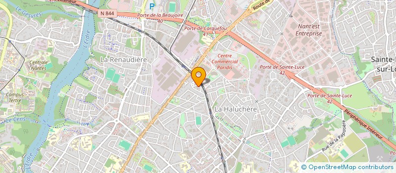 localisation de l'entreprise MADAME THAO FAIVRE D ARCIER  NANTES