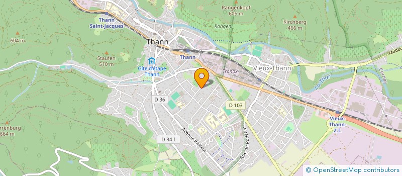 localisation de l'entreprise MADAME THAO HANH HUE NGUYEN  THANN