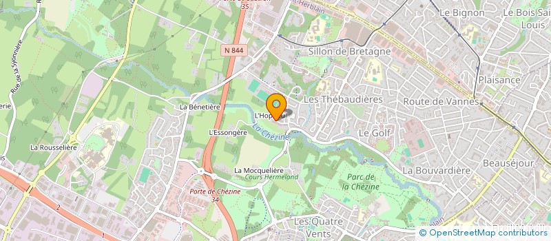 localisation de l'entreprise MADAME THAO LY DANG  SAINT-HERBLAIN