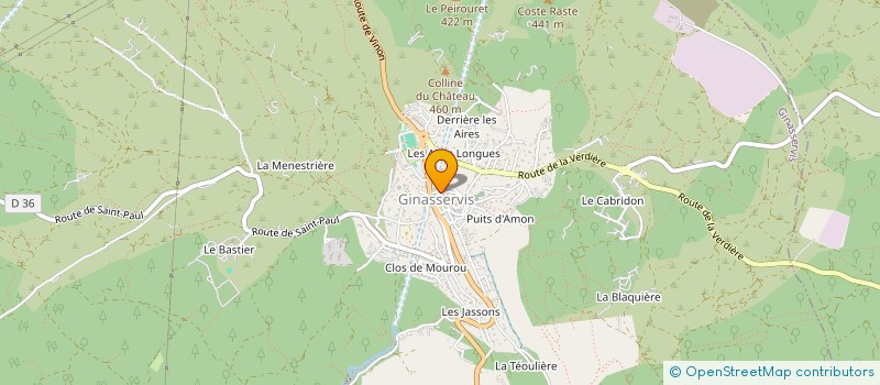 localisation de l'entreprise MADAME THAPATA RONGBUSRI  SAINT-JULIEN