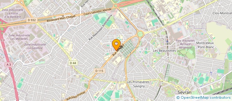 localisation de l'entreprise MADAME THARANIKA SREE CANESSANE à AULNAY-SOUS-BOIS