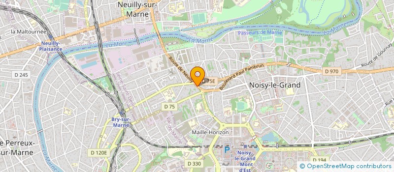 localisation de l'entreprise MADAME THARMASEELINI MYLVAGANAM à NOISY-LE-GRAND