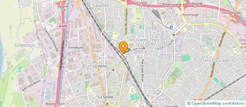 localisation de l'entreprise MADAME THARWAT ALAGHA à TOULOUSE