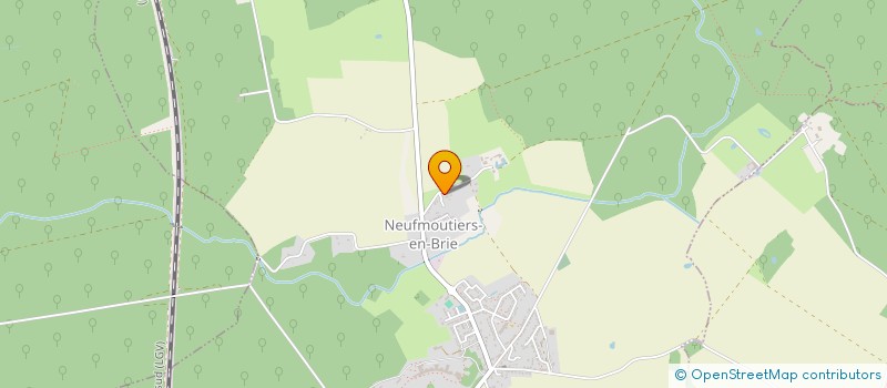 localisation de l'entreprise MADAME THAUANE OLIVEIRA TEODORO  NEUFMOUTIERS-EN-BRIE