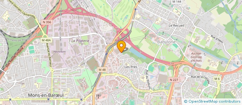 localisation de l'entreprise MADAME THEA AMPE à VILLENEUVE-D'ASCQ