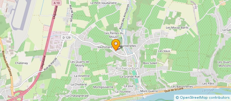 localisation de l'entreprise MADAME THEA BESSONNEAU à ROCHECORBON