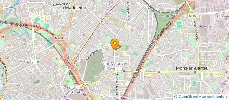 localisation de l'entreprise MADAME THEA CASSAGNET à LILLE