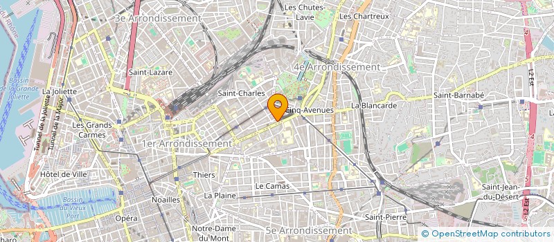 localisation de l'entreprise MADAME THEA DE SEAUVE à MARSEILLE